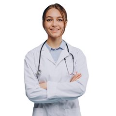Smiling doctor